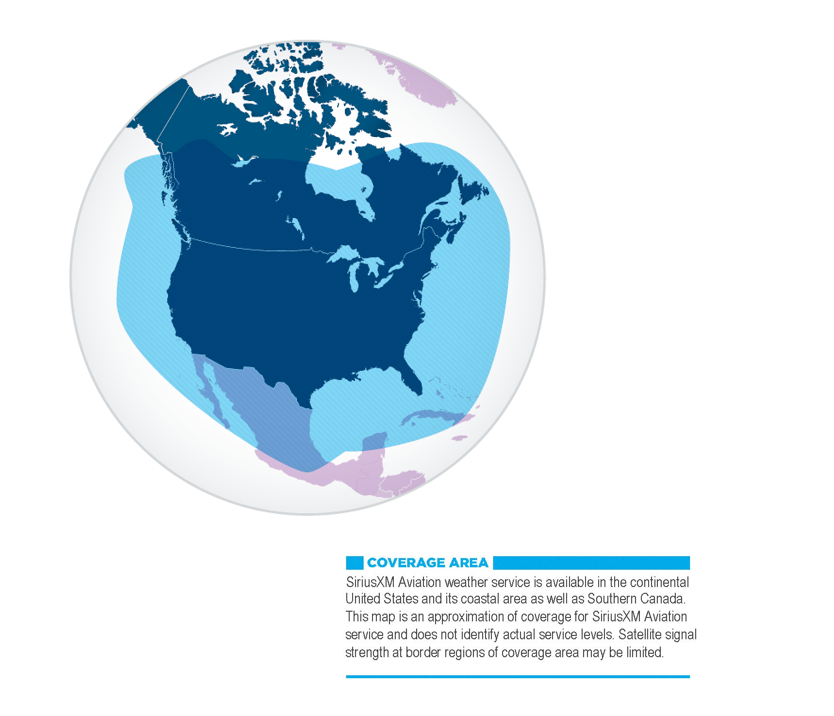 SiriusXM Coverage map