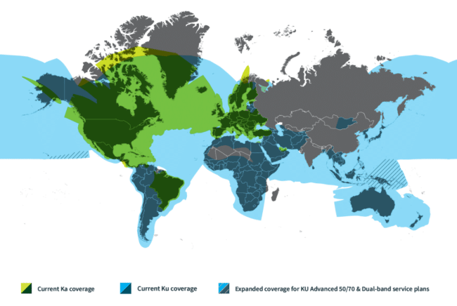 Viasat Coverage Map