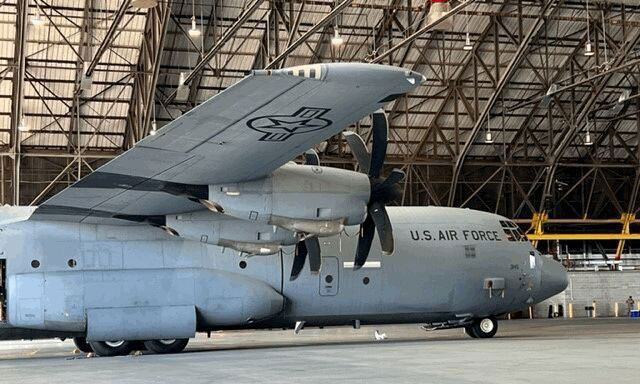 C130 by the US Airforce