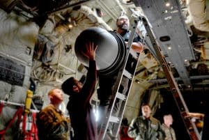 C-130 Plane Simple Hatch Mount Antenna