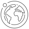 geosynchronous orbit geo icon