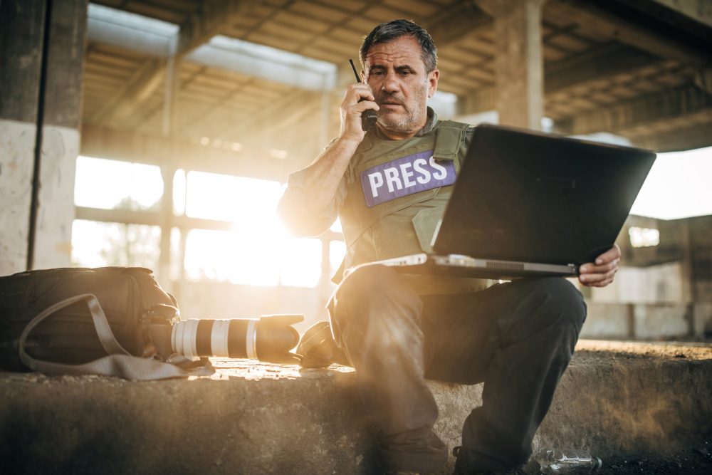 Press during war time